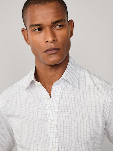 Hackett London Slim Fit Hemd in Weiß