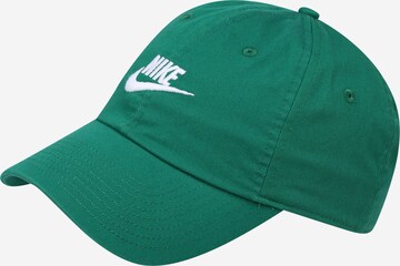 Nike Sportswear Шапка с козирка в зелено