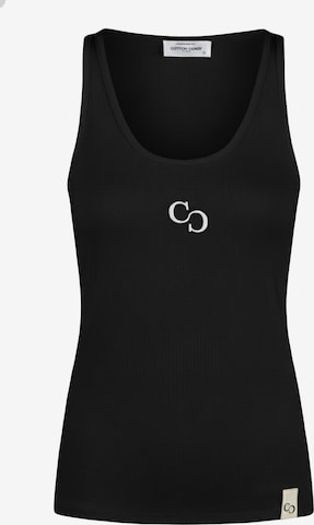 Cotton Candy Tanktop in Schwarz: Vorderseite