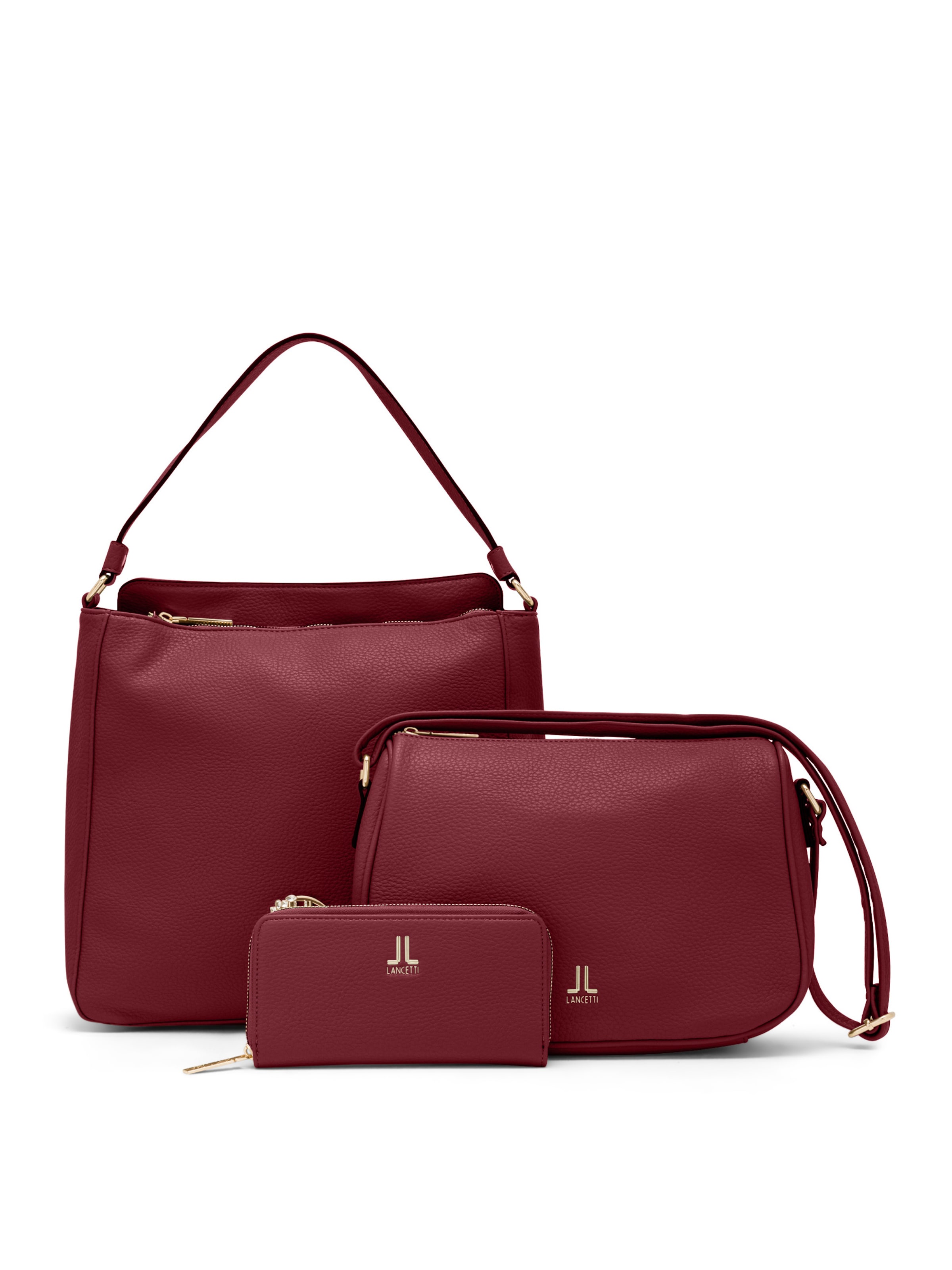 Lancetti Handbag 'Abilane' in Red: front