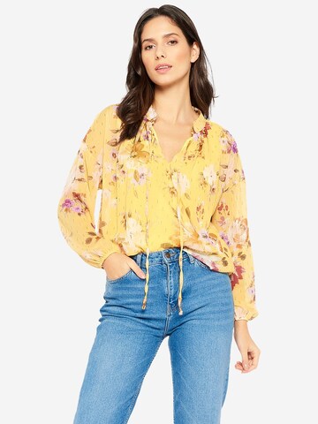 LolaLiza - Blusa en amarillo: frente