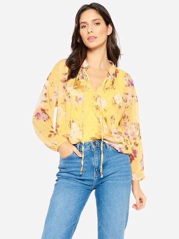 Camicia da donna di LolaLiza in giallo: frontale