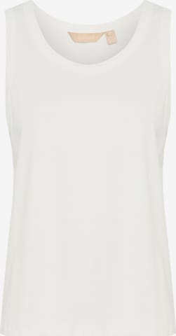 smėlio CULTURE Palaidinė be rankovių: priekis