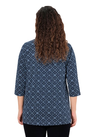 Ulla Popken Shirt in Blauw