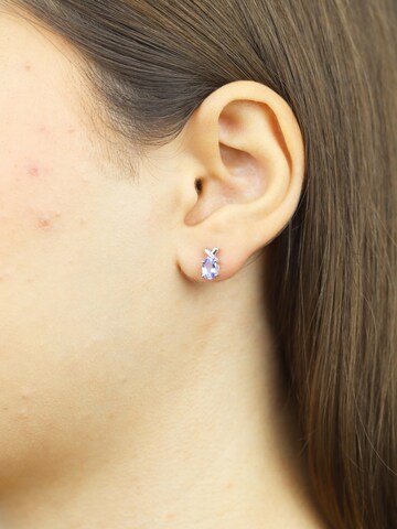 DIAMANT LETERNEL Earrings in Silver