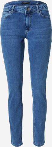 MORE & MORE Slimfit Jeans in Blauw: voorkant