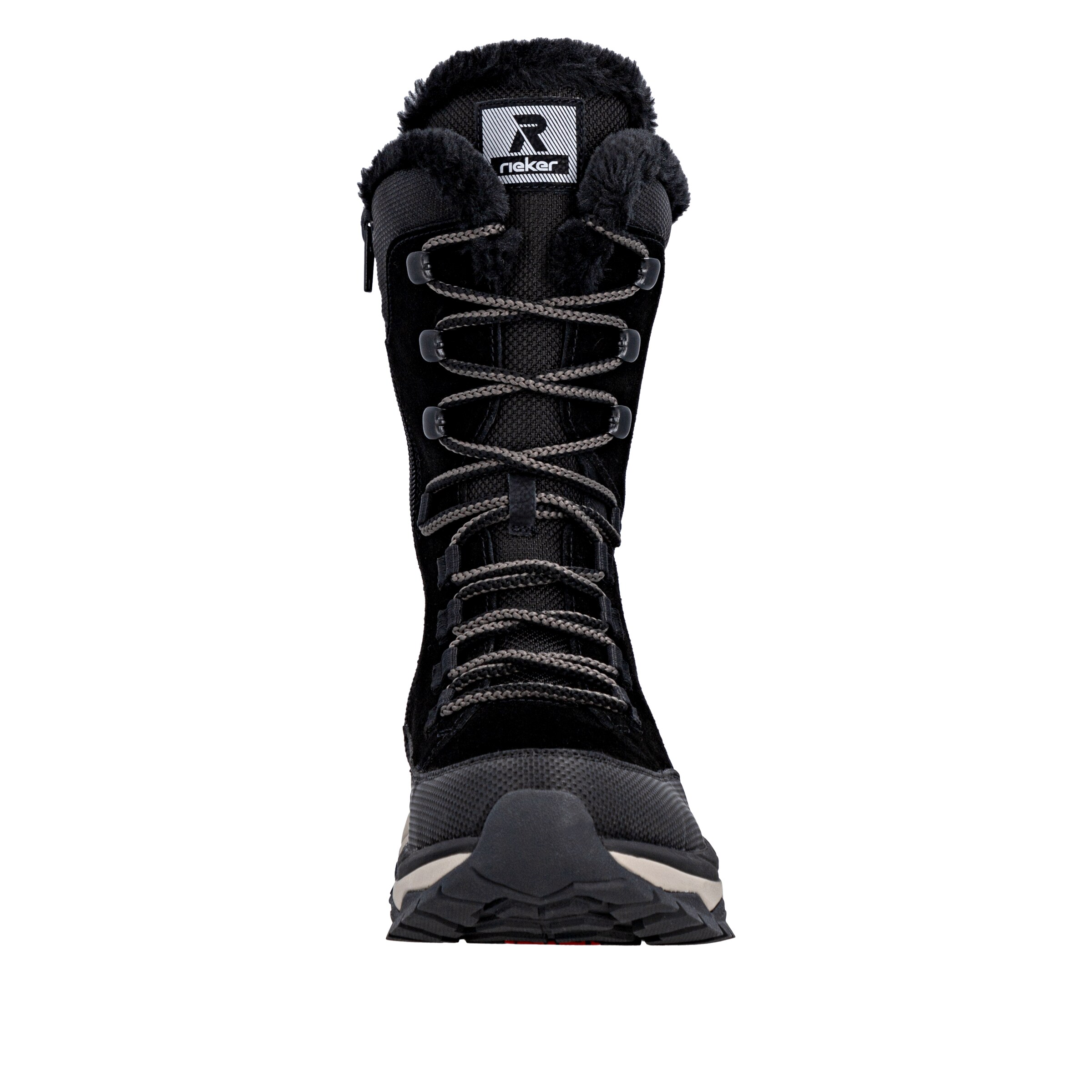 Bottes à lacets 'W3972' Rieker en noir