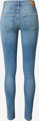 PIECES Skinny Jeans 'Delly' in Blau