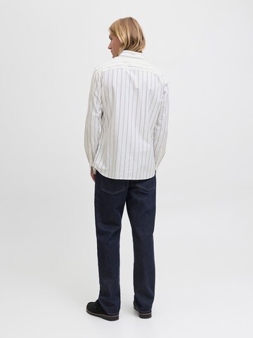 Jack & Jones Premium - Ajuste estrecho Camisa 'JPRBLUBROOK' en blanco