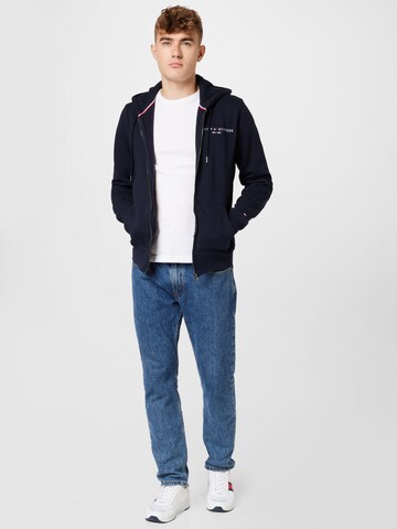 Veste de survêtement TOMMY HILFIGER en bleu