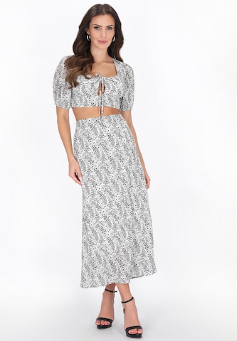 faina Blouse 'Festive' in Wit