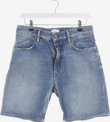 Closed Shorts in 31 in Blue: front