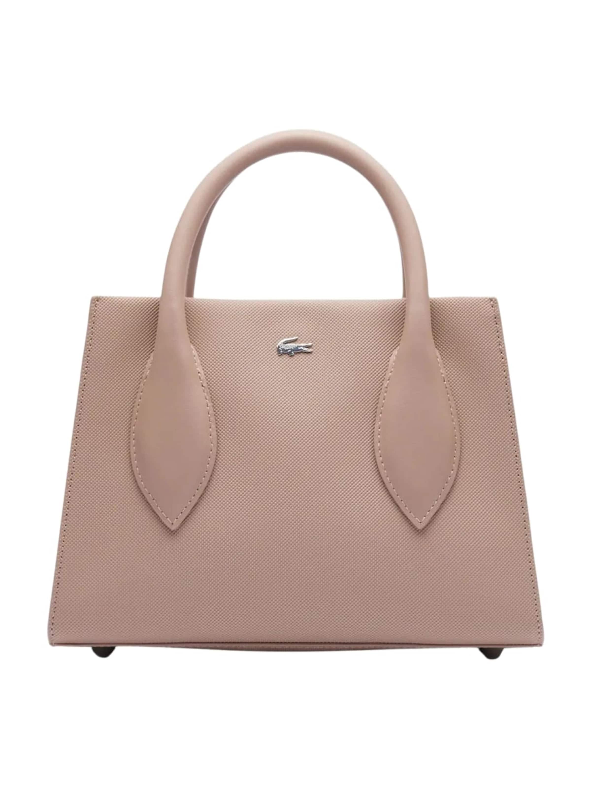 LACOSTE Handtas 'Lacoste Sac à main Daily City Taupe' in Beige
