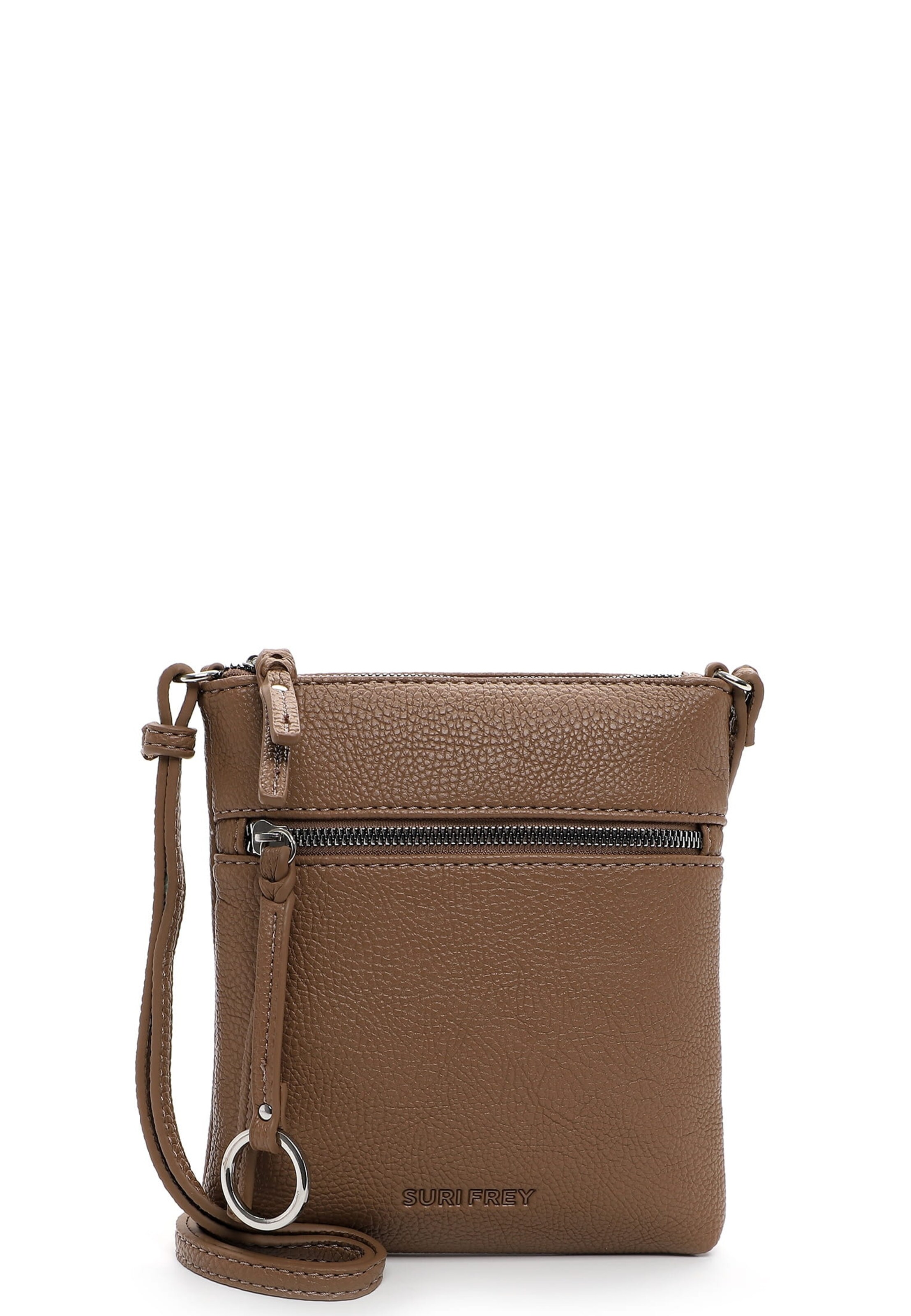 Borsa a tracolla 'Debby' di Suri Frey in beige: frontale