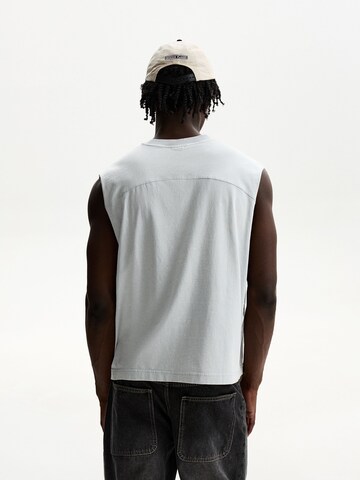 Bershka Shirt in Grey