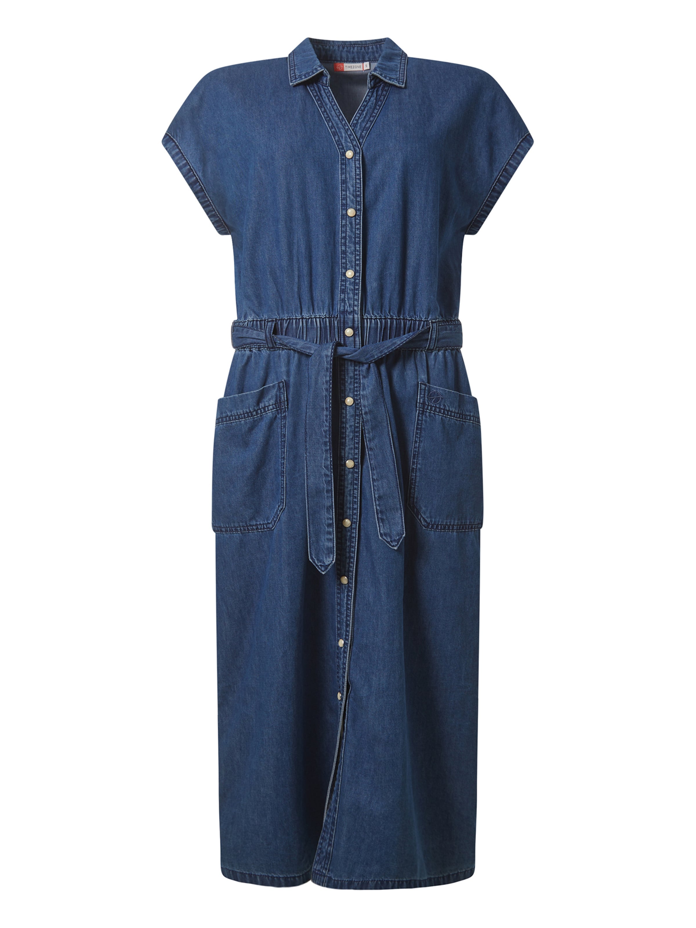 TIMEZONE Dress 'Sporty' in Blue: front