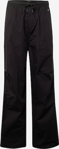 Loosefit Pantalon Tommy Jeans en noir : devant