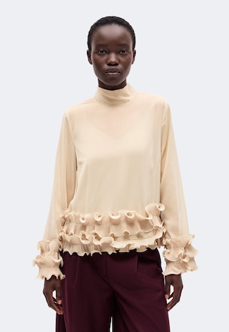 Noella Bluse 'Latanietta' i beige: forside
