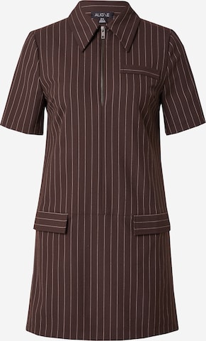 Robe 'Germaze' Aligne en marron : devant