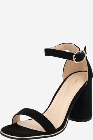 Sandales Dorothy Perkins en noir : devant