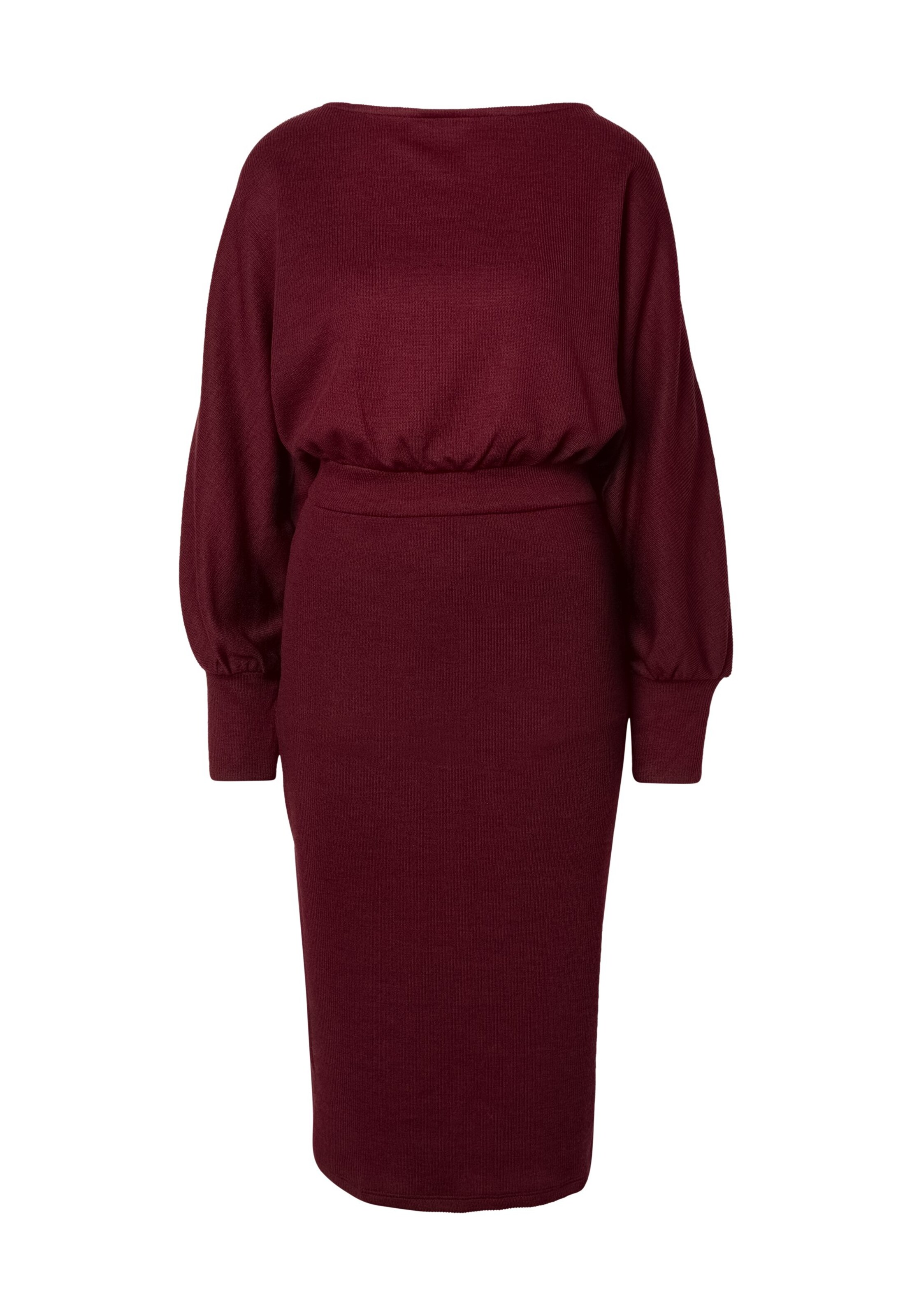 ABOUT YOU - Vestido de punto 'Ivana' en rojo: frente