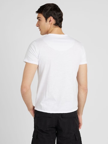 Key Largo Тениска 'WATER' в бяло