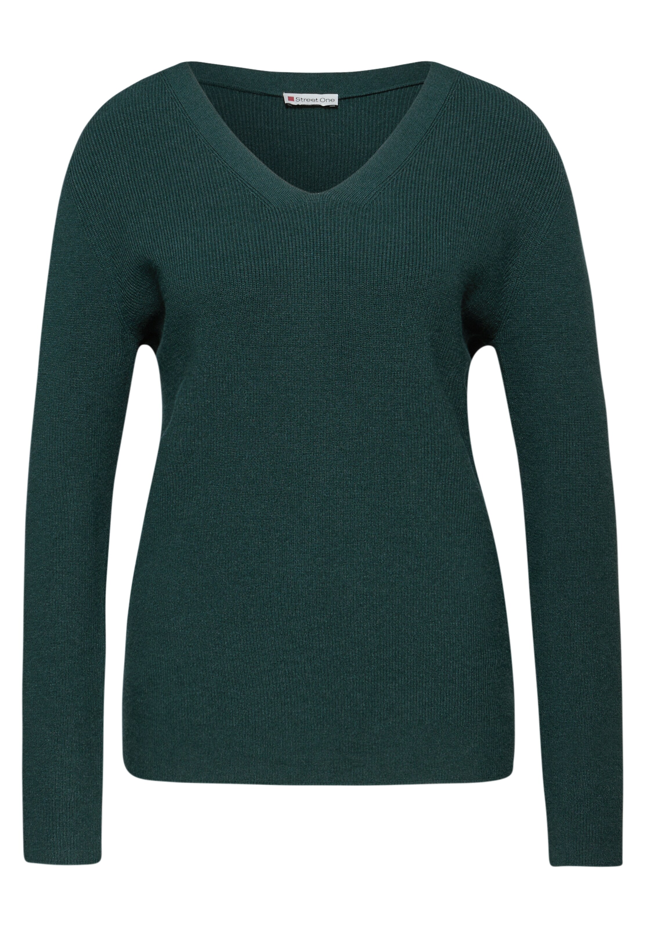STREET ONE Pullover in Grün: Vorderseite