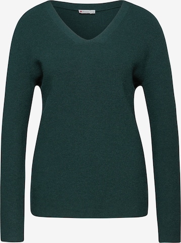 STREET ONE Pullover in Grün: Vorderseite