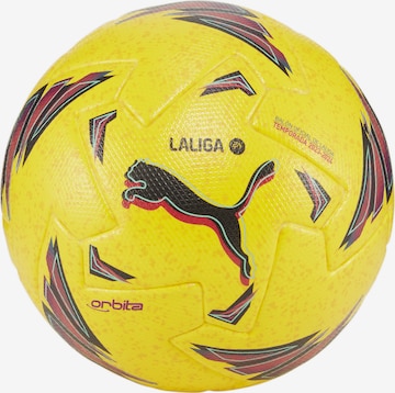 PUMA Ball 'Orbita LaLiga 1' in Yellow: front