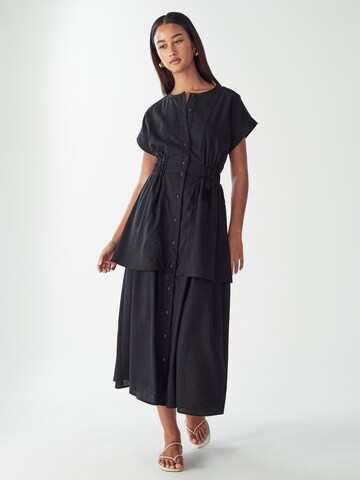 Willa Kleid 'Teddy' in Schwarz