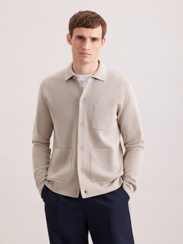 SEIDENSTICKER Knit cardigan in Beige