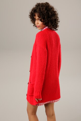 Aniston CASUAL Strickjacke in Rot