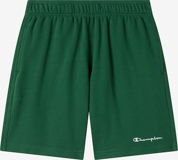 Champion - regular Pantalón en verde: frente