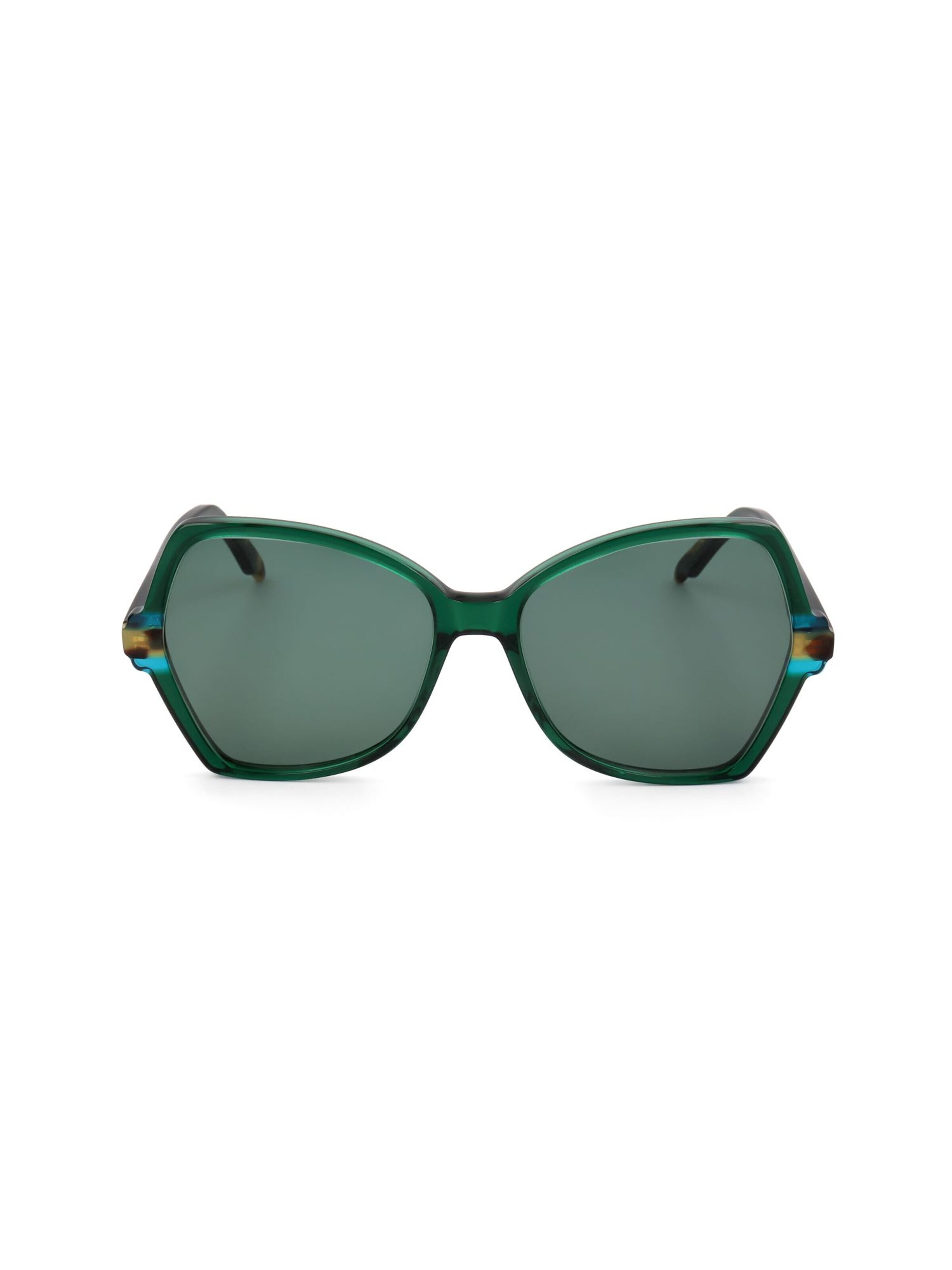 Occhiali da sole 'IVY SUN' di Silvian Heach in verde: frontale