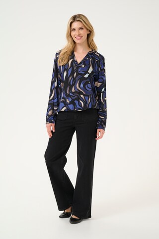 Kaffe Blouse 'Ditte' in Blue