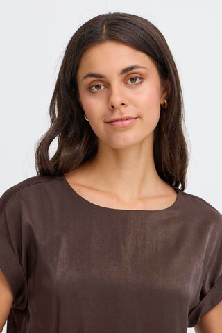 Fransa Blouse in Brown