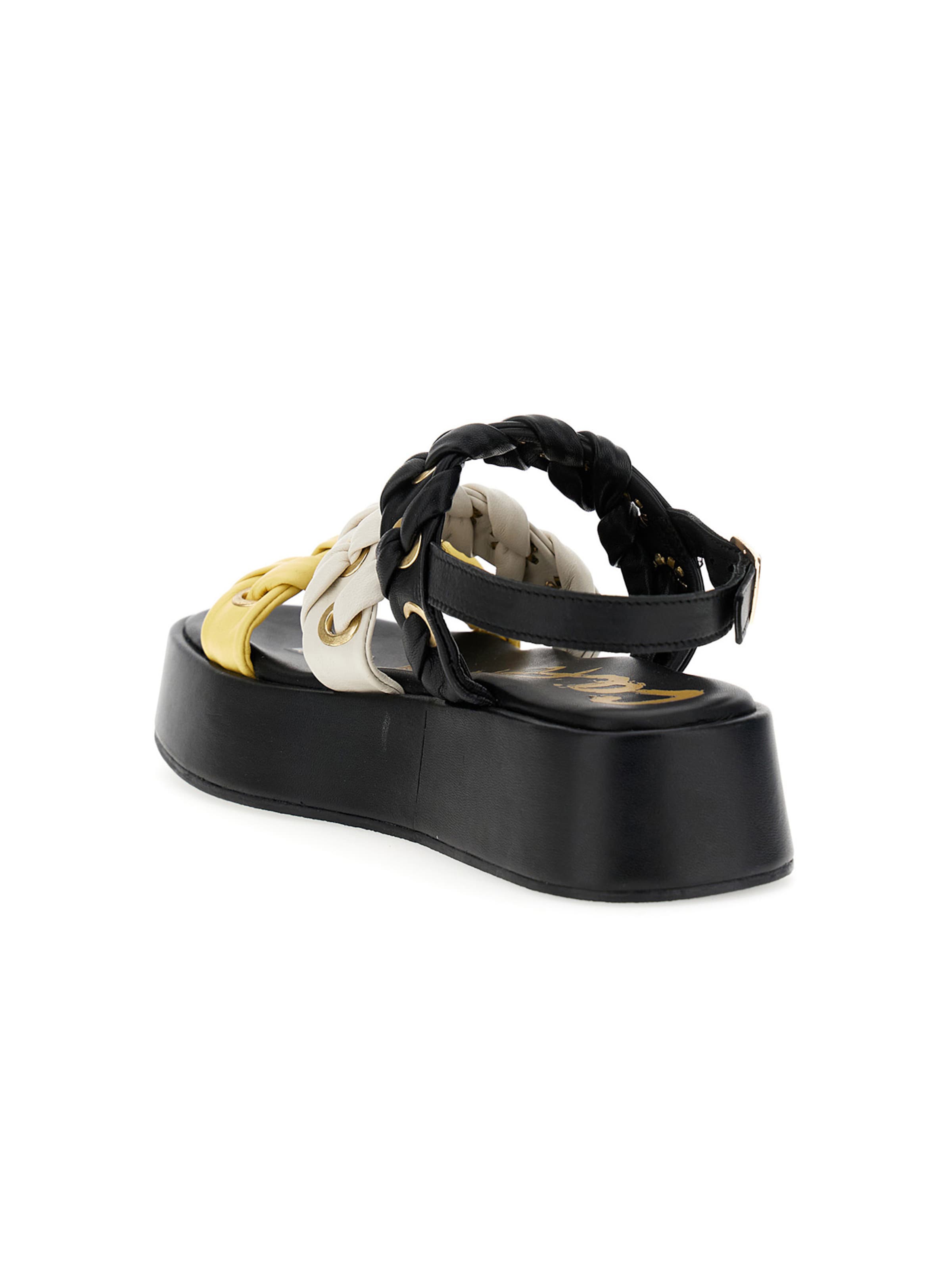 CAFè NOIR Sandal in Black