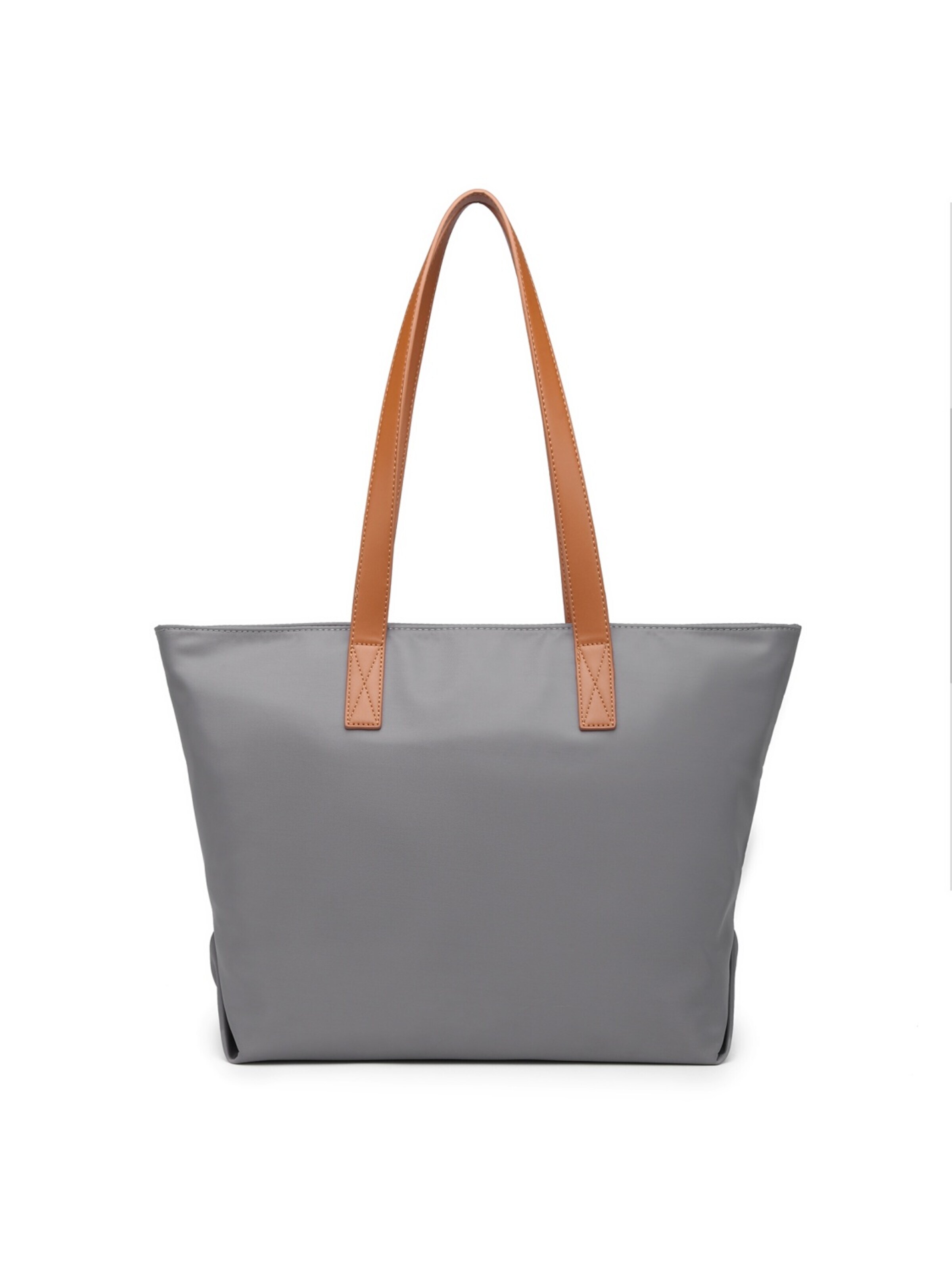 Miss Lulu Shopper in Grey: front