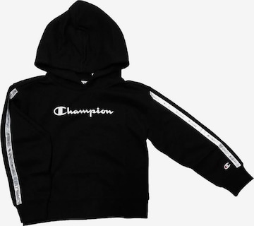 Champion Authentic Athletic Apparel Athletic Sweatshirt in Black: front