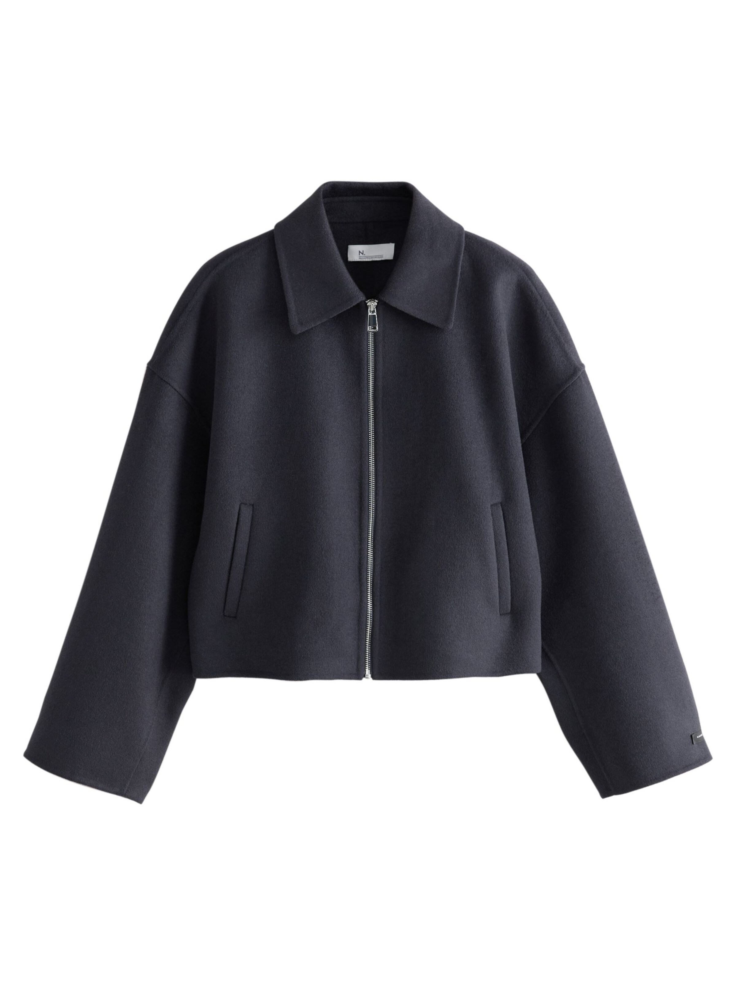 Next Jacke in Blau: Vorderseite