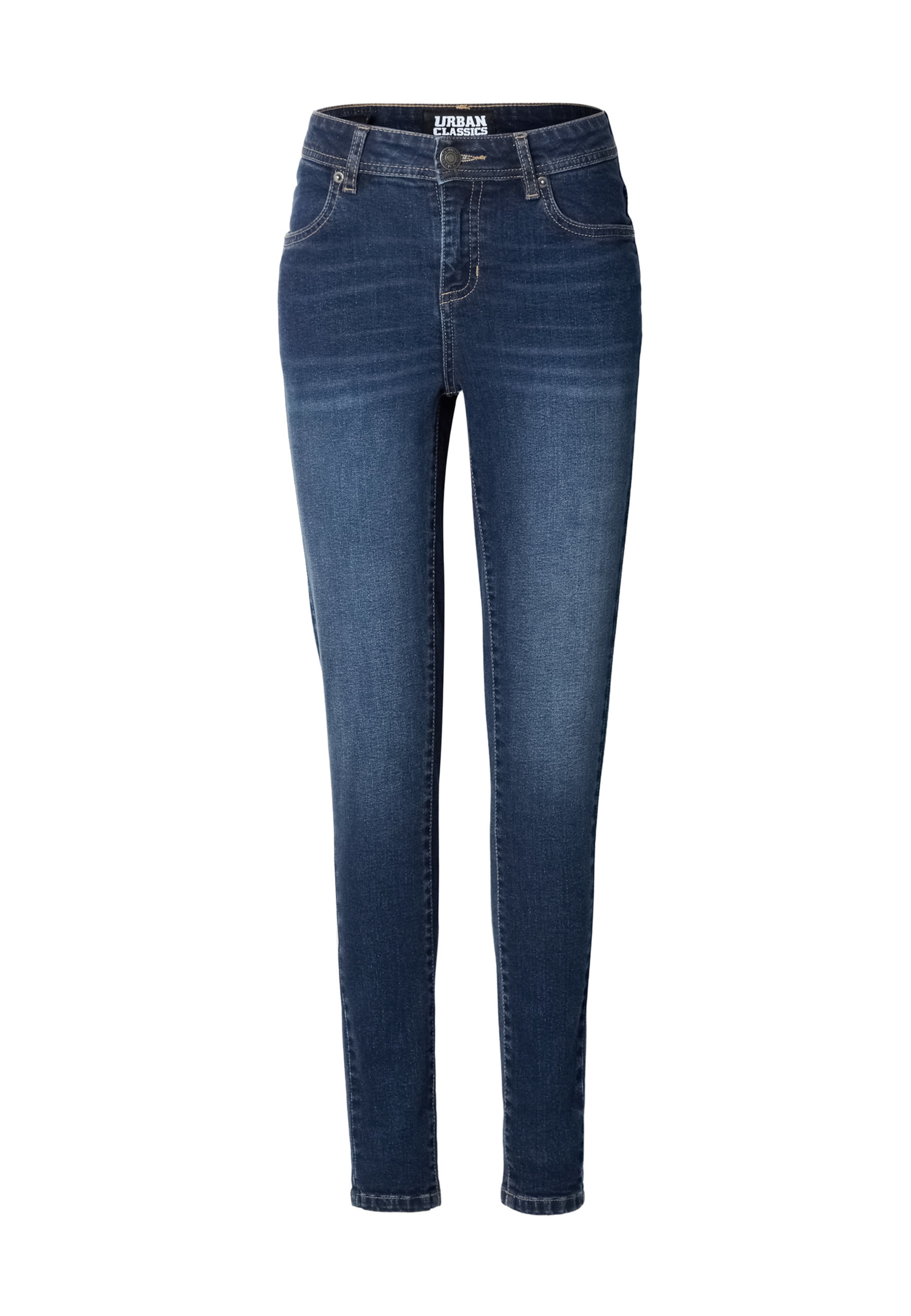Urban Classics Skinny Jeans in Blau: Vorderseite