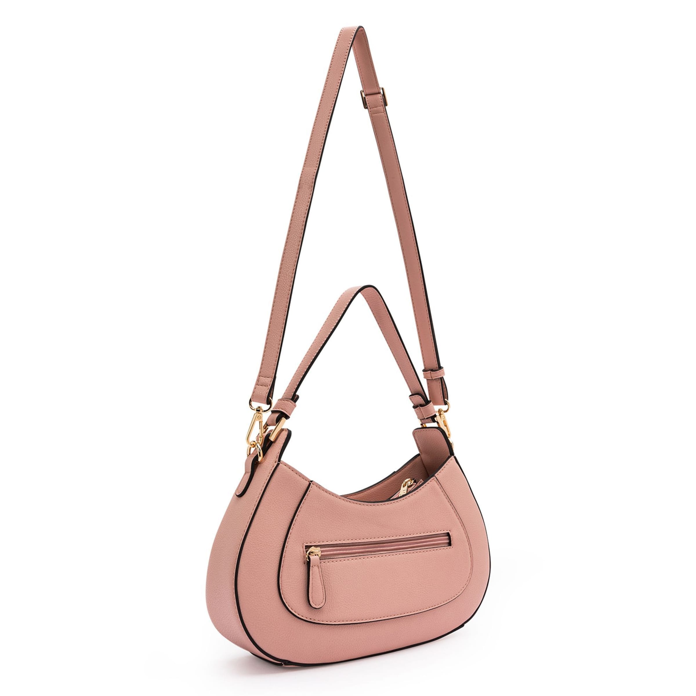 Borsa a spalla 'Odelia' di L.CREDI in rosa