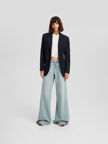 Bershka Blazers in Blauw