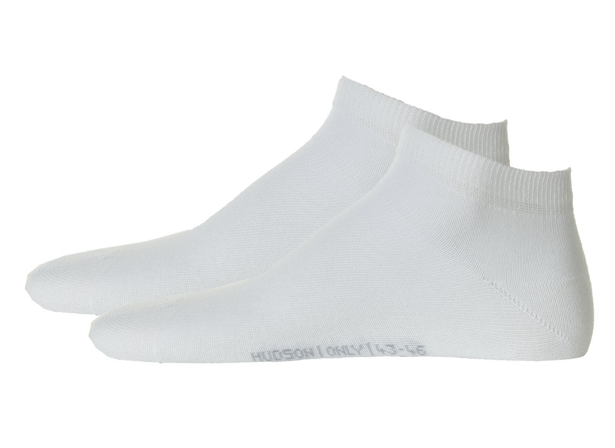 Hudson - Calcetines invisibles en blanco: frente
