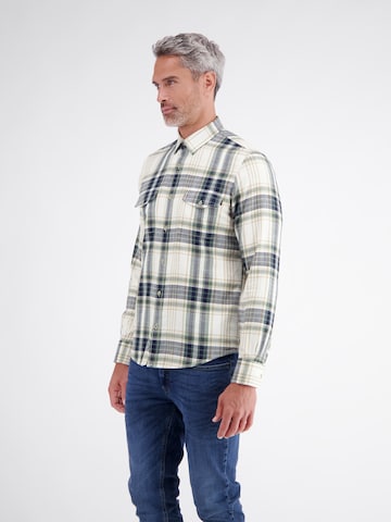 LERROS Regular fit Button Up Shirt in White