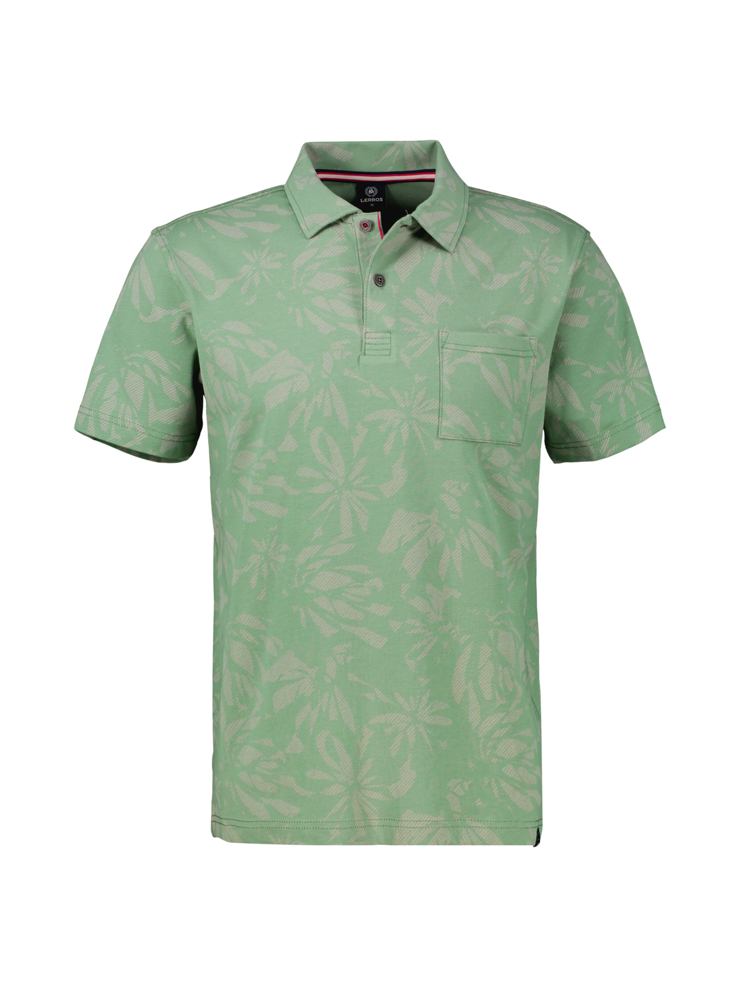 T-Shirt LERROS en vert : devant