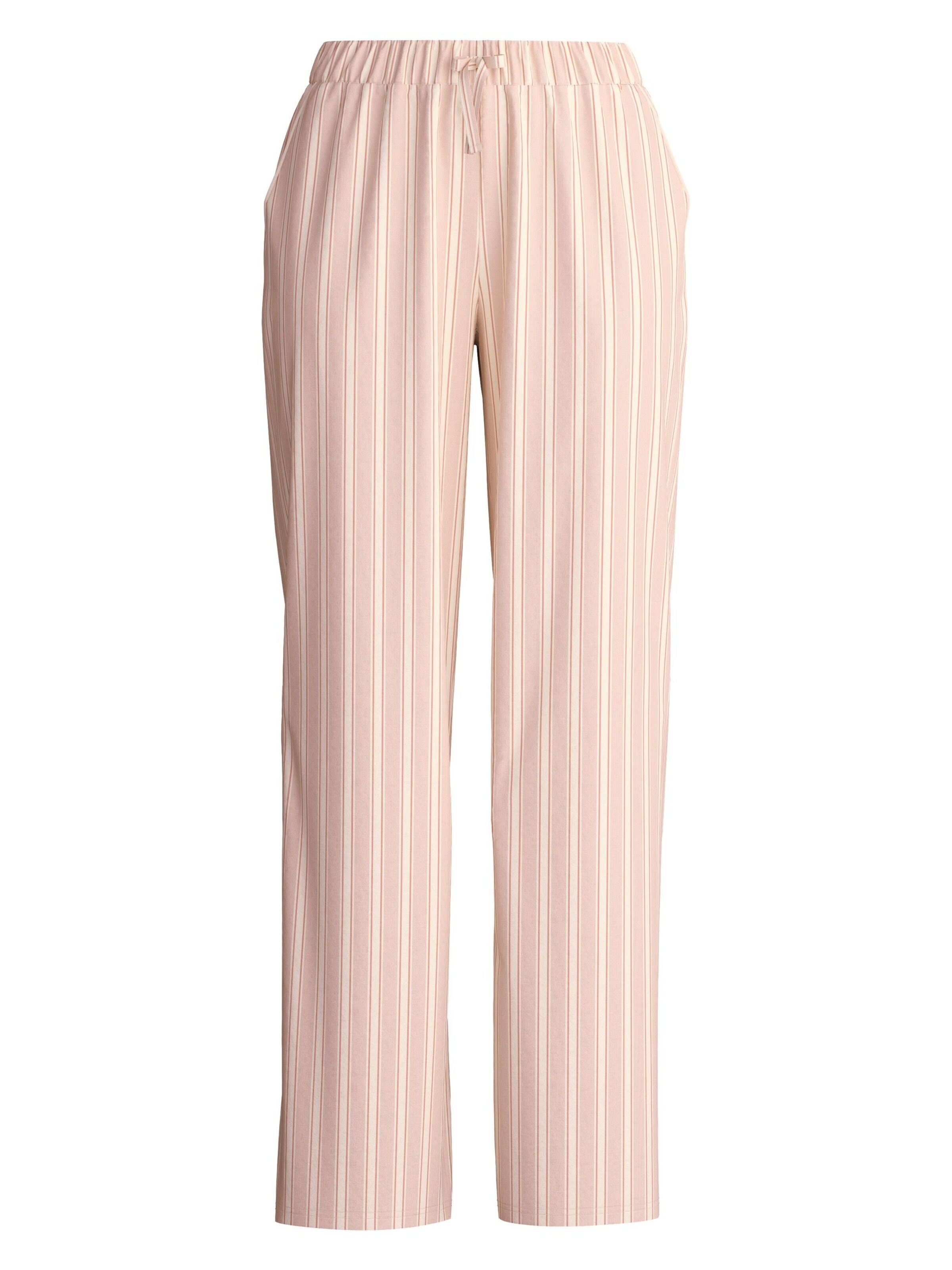 CALIDA Pyjamahose 'Favourites Arts'‌‌‌‌‌‌‌ in Beige: Vorderseite