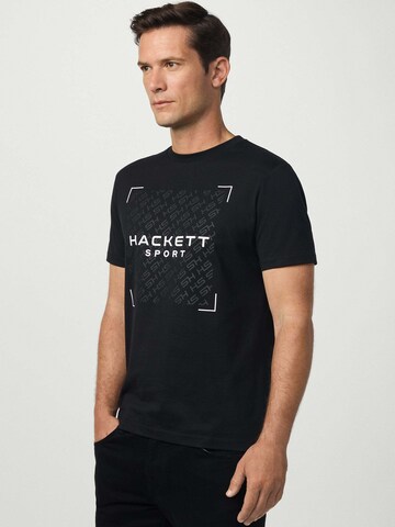 Hackett London T-Shirt in Schwarz