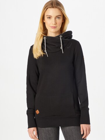 Ragwear Sweatshirt in Schwarz: Vorderseite