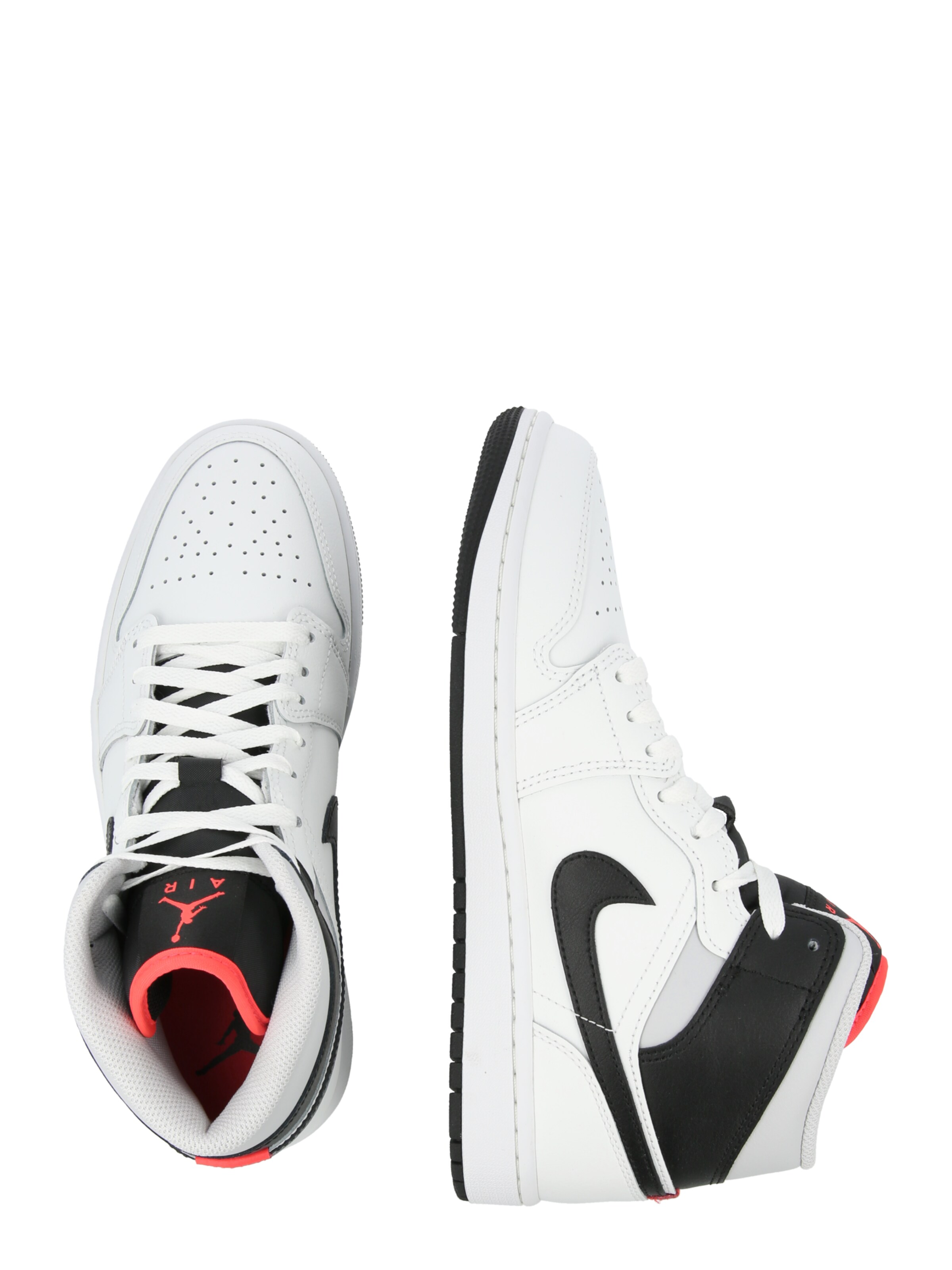 Baskets hautes 'AIR JORDAN 1' Jordan en blanc